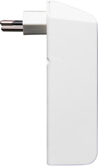 cleverLINE Abzweigstecker 2-fach weiss mit USB Typ-A und USB Typ-C, drehbar bis 300° ohne Aufhänger *CH* - Produktansicht
