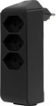 cleverLINE Abzweigstecker 3+1 fach schwarz, drehbar bis 300° ohne Aufhänger *CH*
- Produktbild