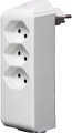 cleverLINE Abzweigstecker 3+1 fach weiss, drehbar bis 300° ohne Aufhänger *CH*
- Produktbild