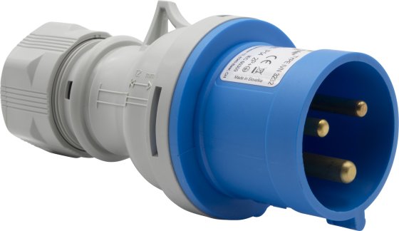 CEE/3-Stecker 230V/32A IP54 - Produktbild