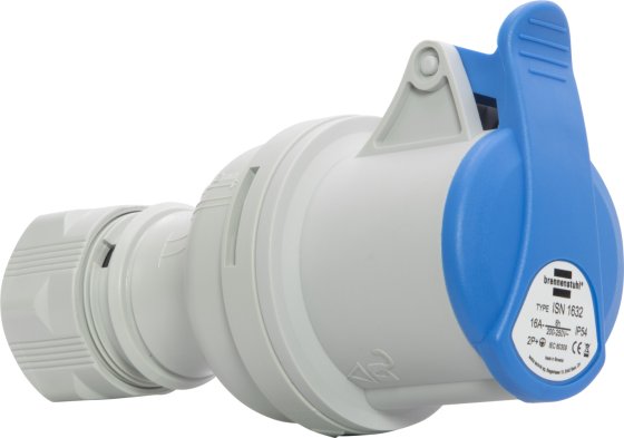 CEE/3-Kupplung 230V/16A IP54 - Produktbild