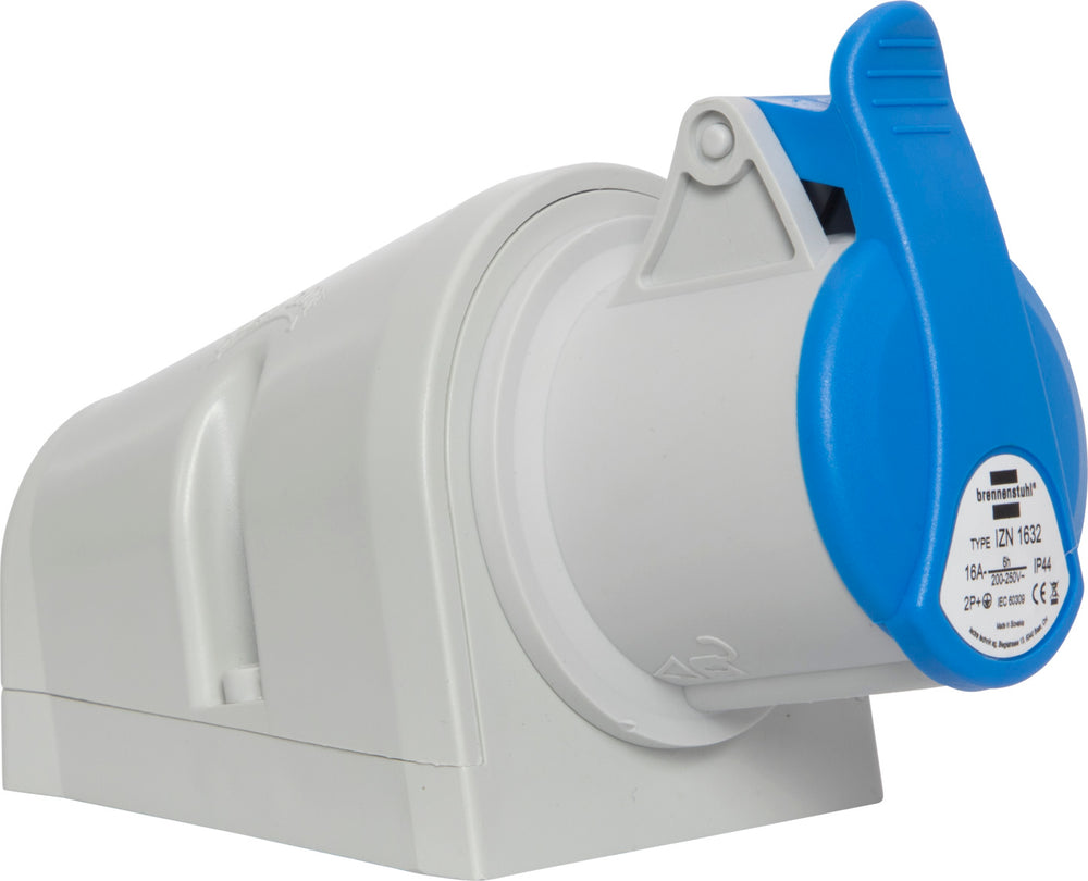 CEE-Wandsteckdose 230V/16A 3-polig IP44 - Produktbild