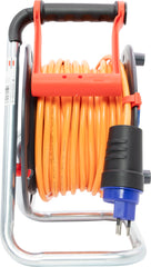 Garant ST 240 Kabelrolle, 3x Steckdose T13, Stecker T13, 25m H07BQ-F 3G1,5 orange, CH Stecksystem IP55 - Produktansicht