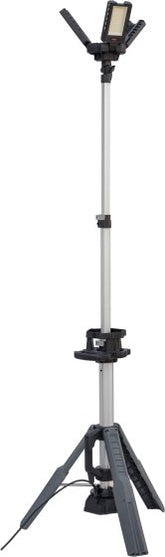 Professional Stativ LED Baustrahler Dreikopf 13050 T4K, IP54, 13500lm, 5m H07RN-F2X1,0 *CH*, 4000K - Produktbild