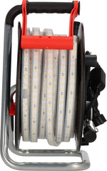 LED-Lichtschlauch BS2540SI S auf Aufbewahrungstrommel, 25m, 4000K, einseitig, 2m H07RN-F 2X1,5 Typ 11 (IP55) *CH* - Produktansicht