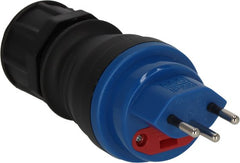 Montagestecker Typ T13 mit Feinsicherung 10A, 230V/10A, IP55 - Produktbild