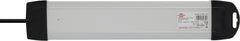 Premium-Alu-Line Steckdosenleiste 6-fach mit USB C PD 30W und USB A 18W 3m H05VV-F3G1,5 - Produktansicht