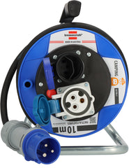 Garant CEE/3 Camping-Kabeltrommel ST 180 IP44, 1x CEE 16A/230V, 1x Typ T23 (IP55), 10m H07RN-F 3G2.5 - Produktansicht