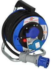 Garant CEE/3 Camping-Kabeltrommel ST 180 IP44, 1x CEE 16A/230V, 1x Typ T23 (IP55), 10m H07RN-F 3G2.5 - Produktbild
