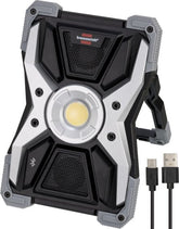 Akku LED Arbeitsstrahler RUFUS 3010 MA, 3000lm, IP65, mit Bluetooth Lautsprecher - Produktbild