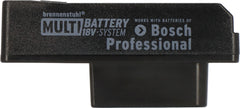 Brennenstuhl Adapter für LED Baustrahler im Brennenstuhl Multi Battery 18V System für die Nutzung von Bosch Professional Akkus - Produktansicht