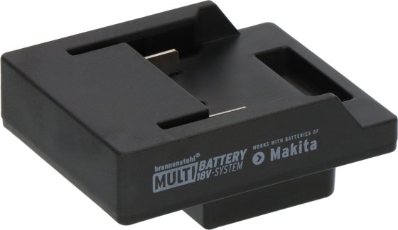 Brennenstuhl Adapter für LED Baustrahler im Brennenstuhl Multi Battery 18V System für die Nutzung von Makita Akkus - Produktbild