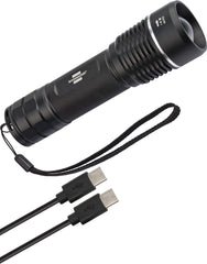 LuxPremium Akku-Fokus LED Taschenlampe TL 1201 AF, 1200lm, IP67 - Produktbild