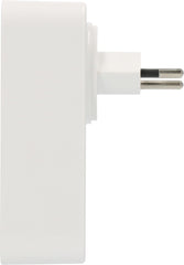 Digitaler Countdown Timer mit USB A und USB C weiss/schwarz *CH* - Produktansicht