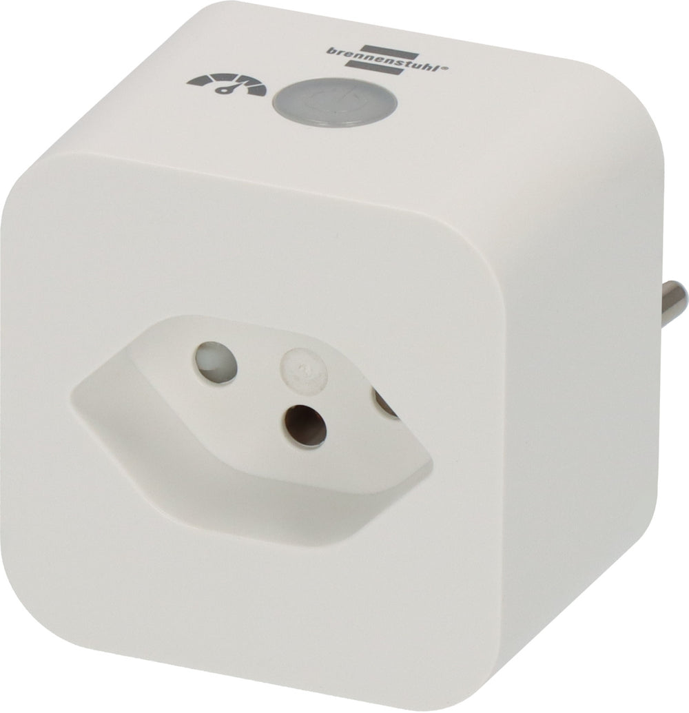 brennenstuhl®Connect WiFi Steckdose mit Energiemessung WAE 3600 XS01 weiss IP20 *CH* - Produktbild