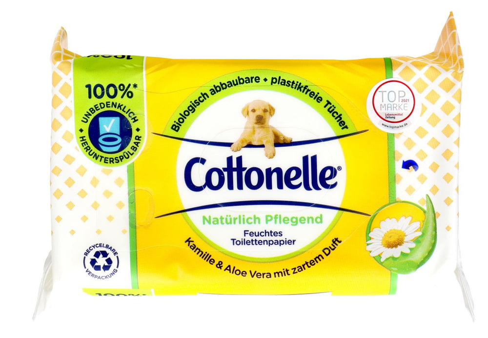 Cottonelle Feuchte Toilettentücher - Nachfüller, 42 er