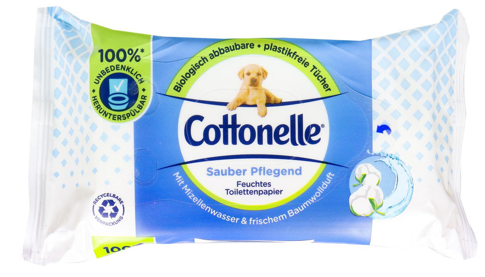 Cottonelle Feuchte Toilettentücher Sauber Pflegend Nachfüll., 42 er