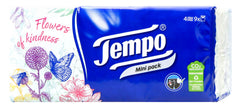 Tempo Taschentücher Mini Pack, 9 x 5