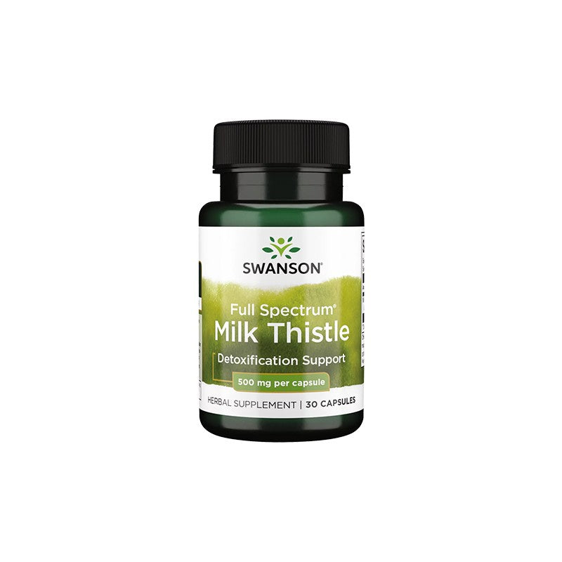 Full Spectrum Milk Thistle 500mg - 30caps