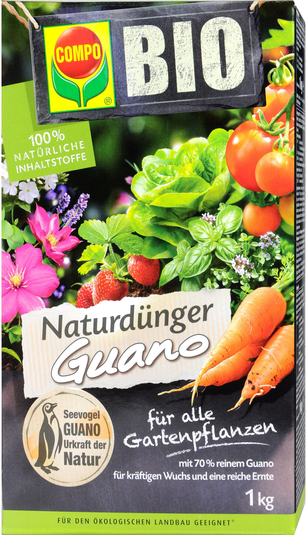 Compo Bio Naturdünger Guano, 1 kg