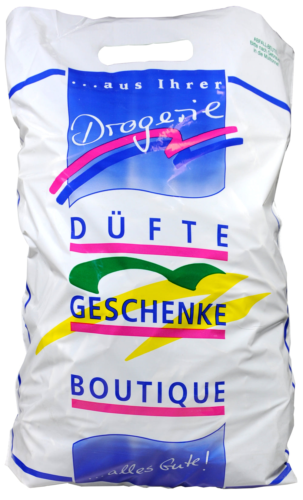 Tragetasche Drogerie Poly Groß, 38 x 45
