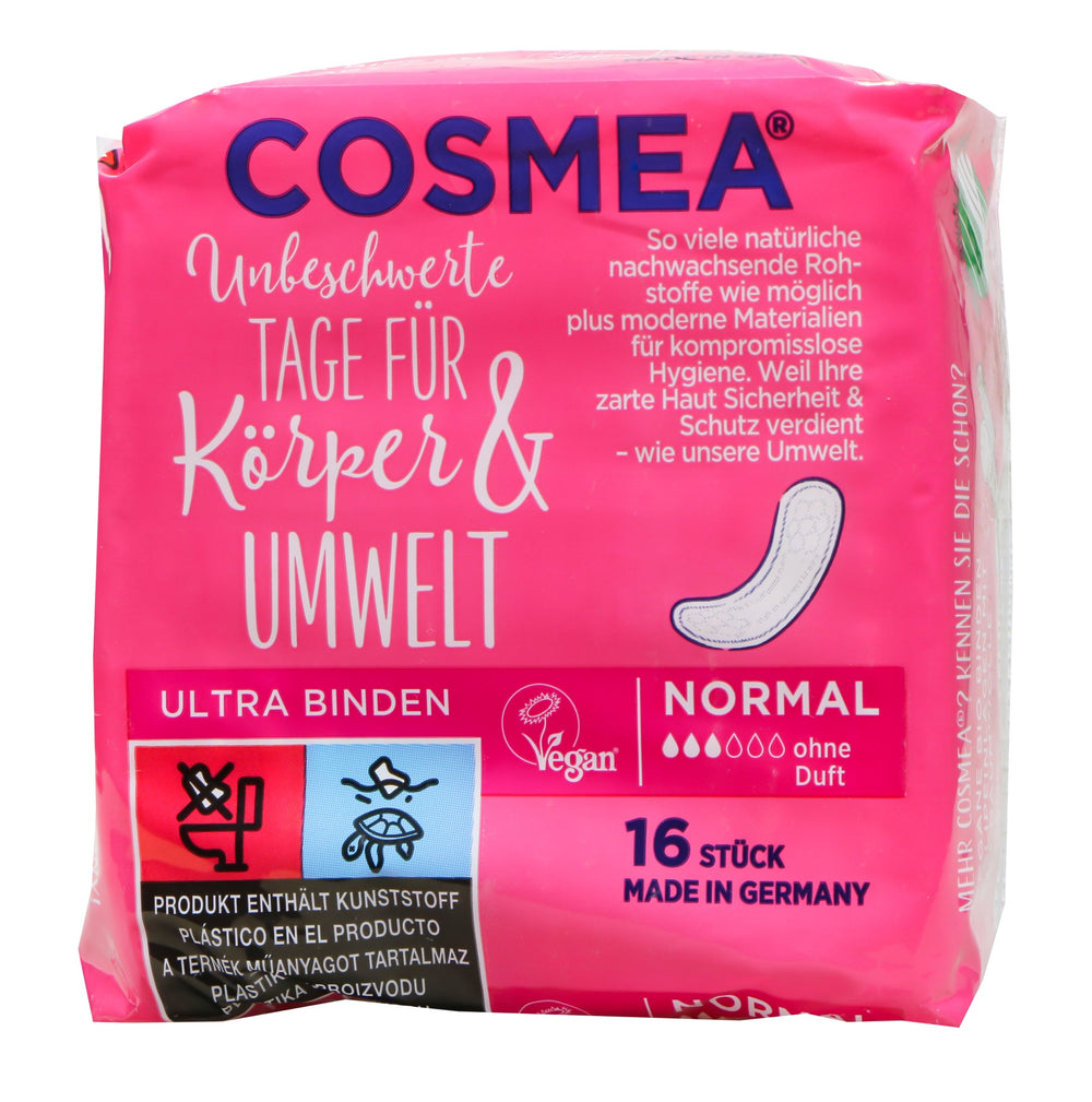 Cosmea Binde Ultra Dünn Einzelverpackt, 16 er