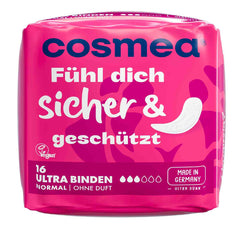 Cosmea Binde Ultra Dünn Einzelverpackt, 16 er
