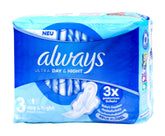 Always Ultra Night Maxi mit Flügeln, 7 er