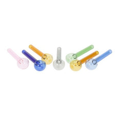 Ölpfeife, Glas, Assortiert, 24 Stk
