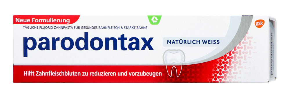 Parodontax Zahnpasta Natürliches Weiß, 75 ml