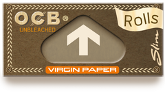 OCB Slim Virgin Rolls Unbleached (24)