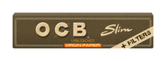 OCB Slim Virgin Unbleached + Filter (32)