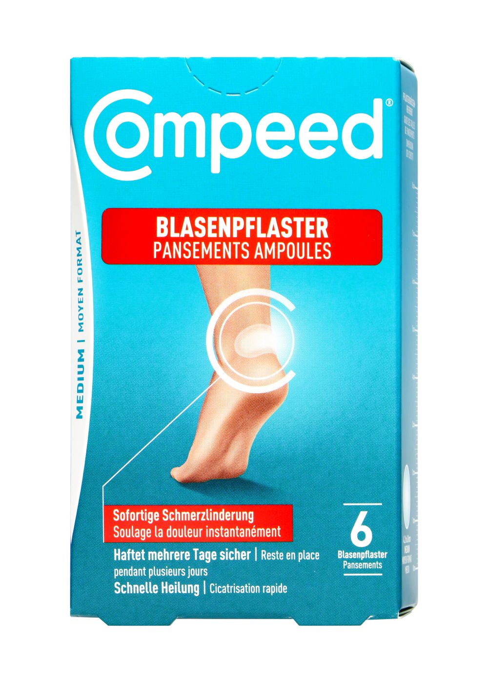 Compeed Blasenpflaster Medium, 6 er