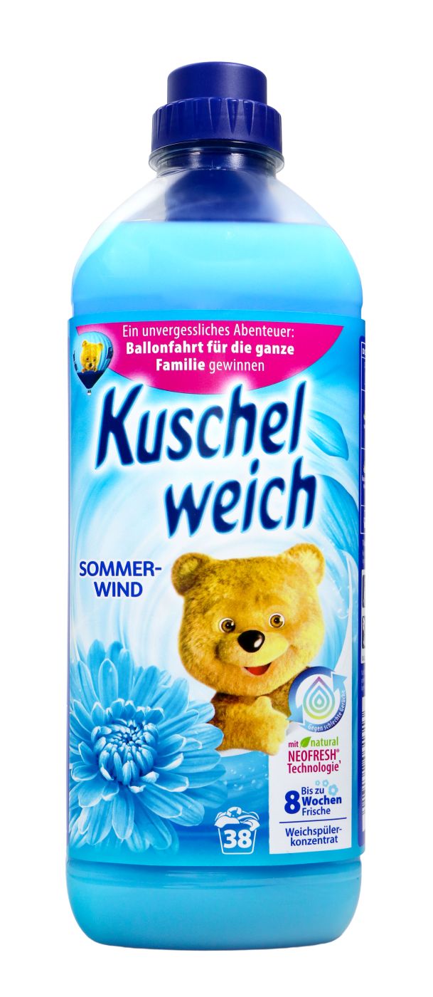 Kuschelweich Sommerwind 43 Waschladungen, 1 l