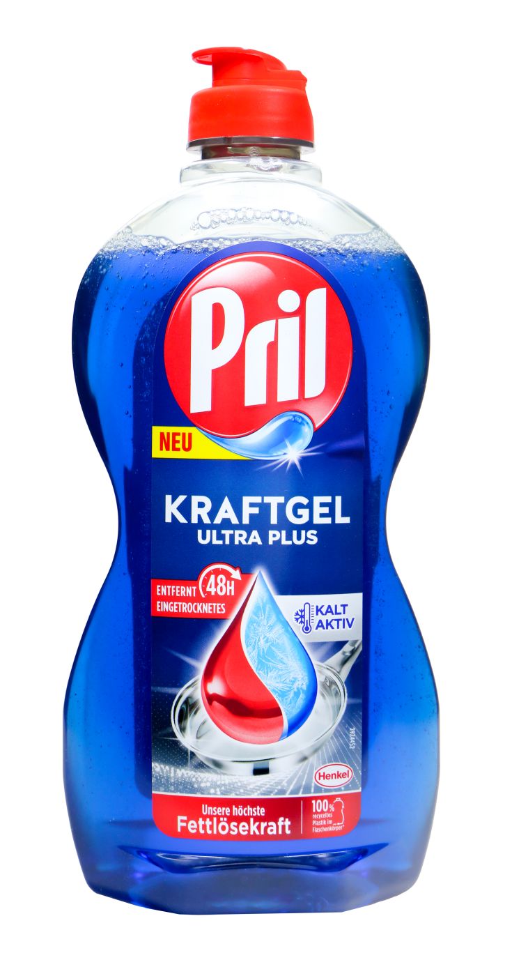 Pril Geschirrspülmittel Kraft-Gel ultra plus, 450 ml