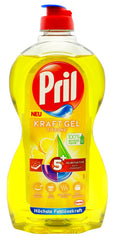 Pril Geschirrspülmittel Kraft-Gel Zitrone, 450 ml