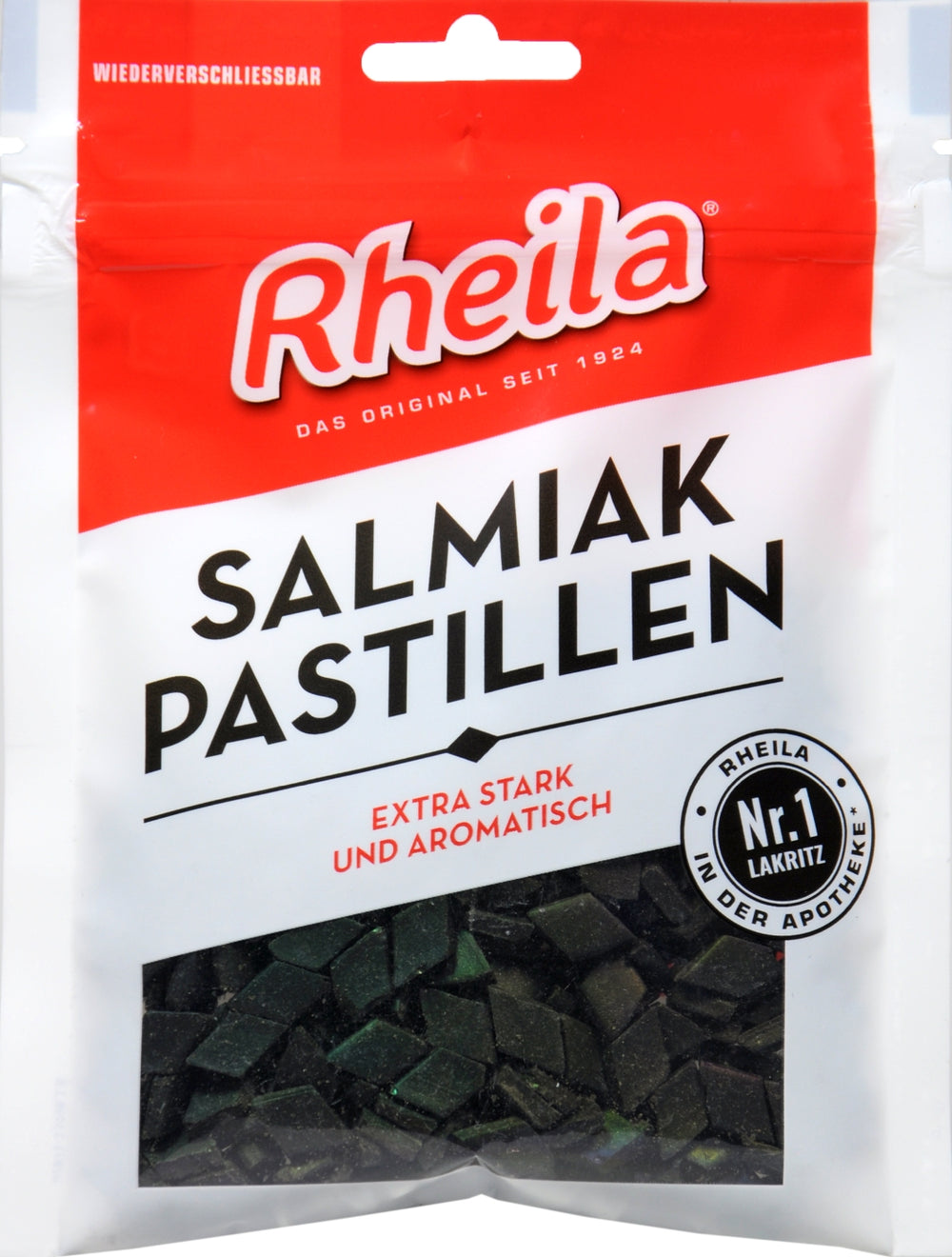 Rheila Salmiak Pastillen zuckerhaltig, 90 g
