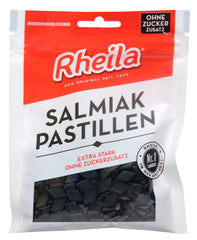Rheila Salmiak Pastillen zuckerfrei, 90 g