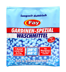 Fay Gardinen Spezial Waschmittel, 125 g