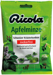 Ricola Apfelminze Zuckerfrei, 75 g