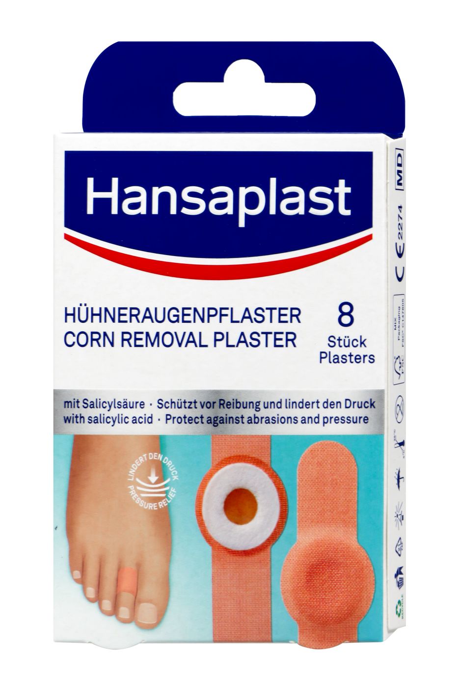 Hansaplast Hühneraugen Pflaster, 8 er