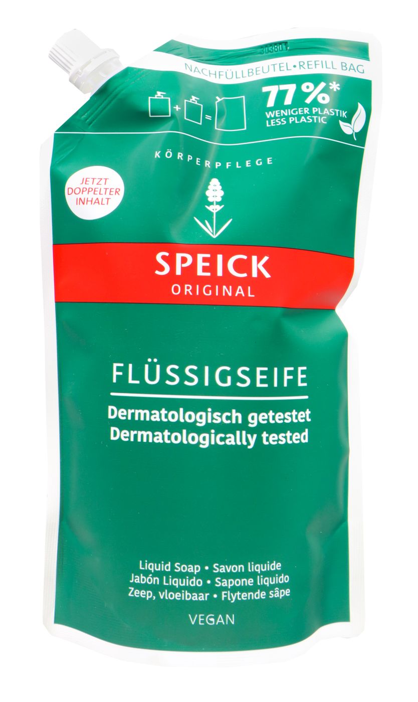 Speick Original Flüssigseife Nachfüllpack, 600 ml