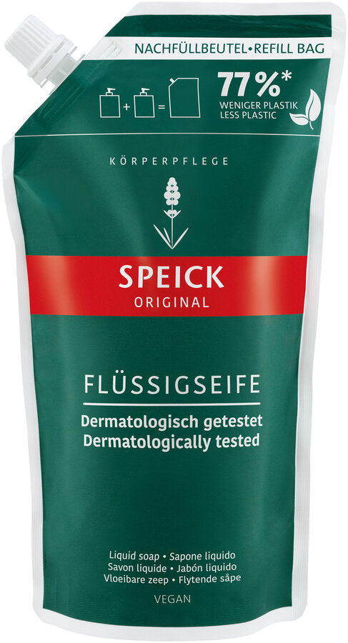 Speick Original Flüssigseife Nachfüllpack, 600 ml