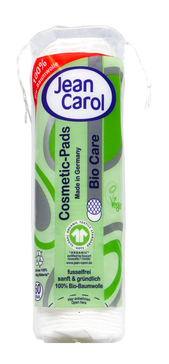 Jean Carol Cosmetic-Pads Bio Care, 60 er