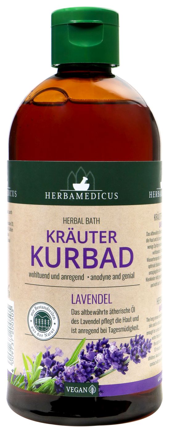 Herbamedicus Kräuter BAD Lavendel, 500 ml