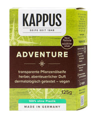 Kappus Seife Adventure Pflanzenöl herber abenteuerlich.Duft, 125 g