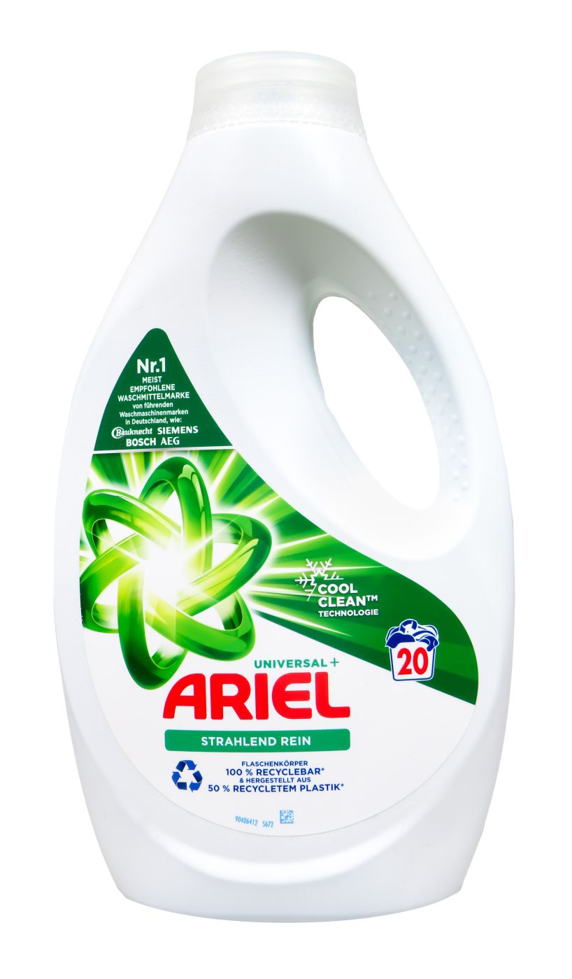 Ariel Flüssig Regulär 900 ml, 20 Wäschen