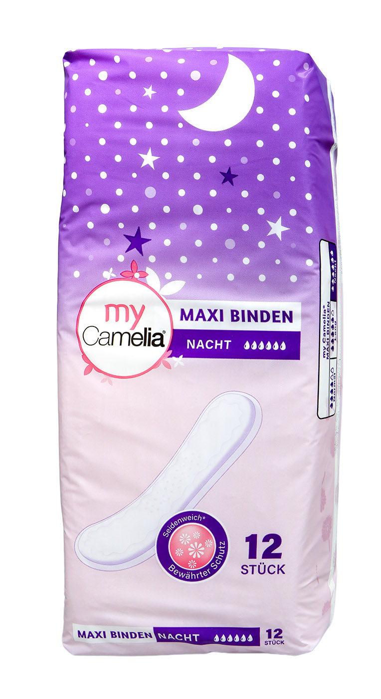 Camelia Maxi Binde Nacht, 12 er