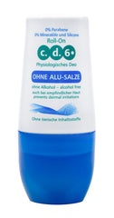 CD 6 Deo Roll-on ohne Alu-Salze, 60 ml