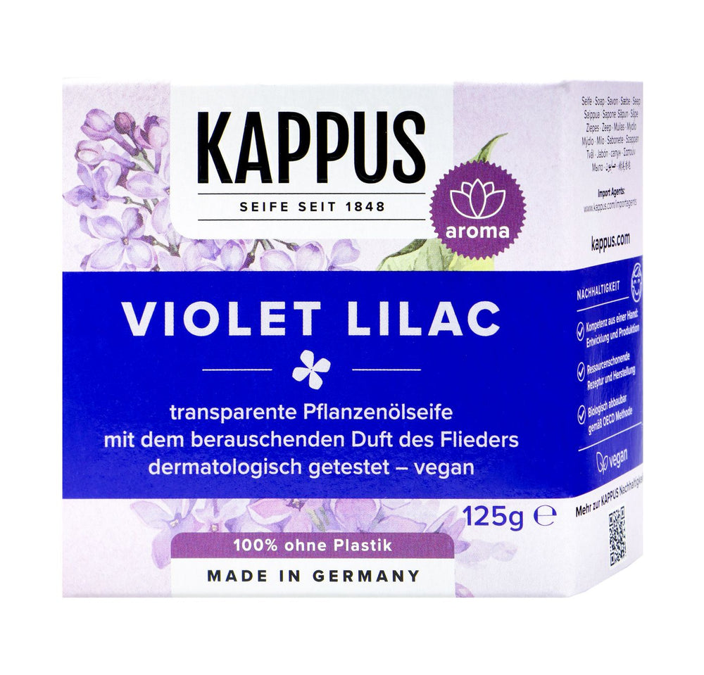 Kappus Seife Violet Lilac, 125 g